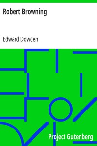 Cover of Robert Browning