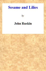 Cover of Sesame and Lilies