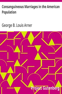 Cover of Consanguineous Marriages in the American Population