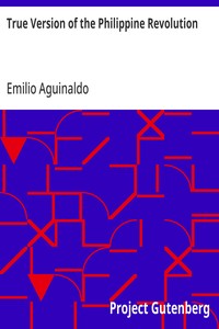 Cover of True Version of the Philippine Revolution