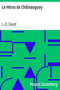 Cover of Le Héros de Châteauguay