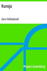 Cover of Runoja