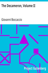 Cover of The Decameron, Volume II