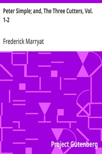 Cover of Peter Simple; and, The Three Cutters, Vol. 1-2