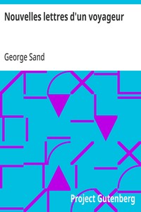 Cover of Nouvelles lettres d'un voyageur