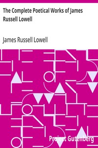 Cover of The Complete Poetical Works of James Russell Lowell