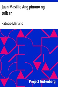 Cover of Juan Masili o Ang pinuno ng tulisan