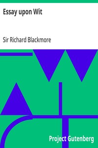 Cover of Essay upon Wit