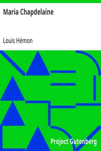 Cover of Maria Chapdelaine