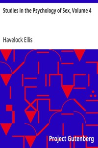 Cover of Studies in the Psychology of Sex, Volume 4 Sexual Selection In Man