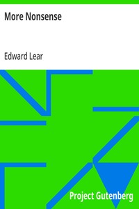Cover of More Nonsense
