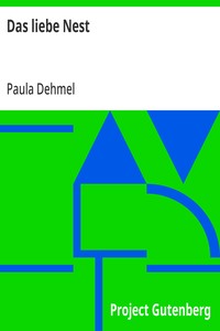 Cover of Das liebe Nest
