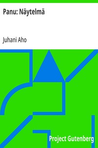 Cover of Panu: Näytelmä