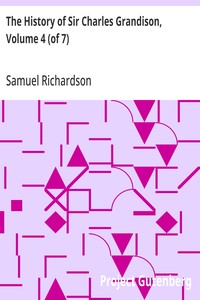 Cover of The History of Sir Charles Grandison, Volume 4 (of 7)