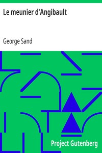 Cover of Le meunier d'Angibault