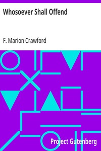Cover of Whosoever Shall Offend