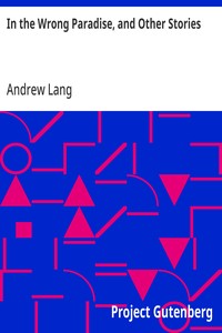 Cover of In the Wrong Paradise, and Other Stories