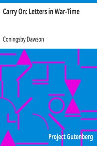 Cover of Carry On: Letters in War-Time