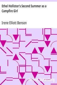 Cover of Ethel Hollister's Second Summer as a Campfire Girl