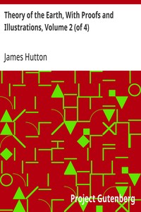 Cover of Theory of the Earth, With Proofs and Illustrations, Volume 2 (of 4)