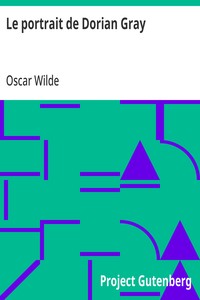 Cover of Le portrait de Dorian Gray
