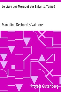 Cover of Le Livre des Mères et des Enfants, Tome I