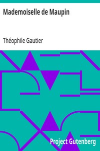Cover of Mademoiselle de Maupin