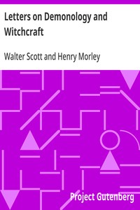 Cover of Letters on Demonology and Witchcraft