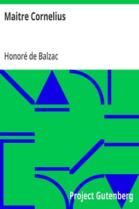 Cover of Maitre Cornelius