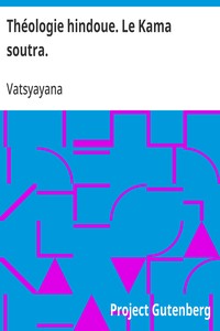 Cover of Théologie hindoue. Le Kama soutra.