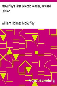 Cover of McGuffey's First Eclectic Reader, Revised Edition