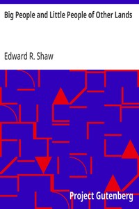 Cover of Big People and Little People of Other Lands