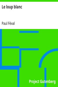 Cover of Le loup blanc