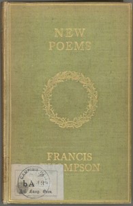 Cover of New Poems