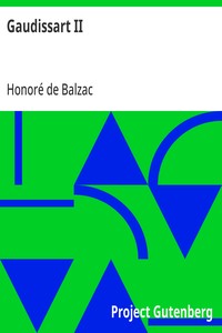 Cover of Gaudissart II