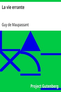 Cover of La vie errante