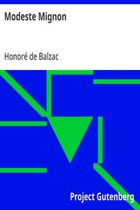 Cover of Modeste Mignon