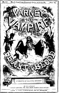 Cover of Varney the vampyre; or, the feast of blood