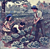 Cover of Daddy Takes Us to the Garden The Daddy Series for Little Folks