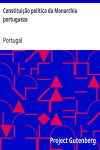 Cover of Constituição politica da Monarchia portugueza
