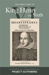 Cover of King Henry VI, Part 1