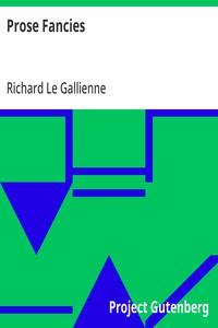 Cover of Prose Fancies