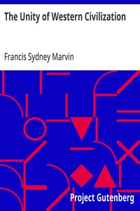 Cover of The Unity of Western Civilization