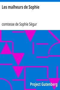 Cover of Les malheurs de Sophie