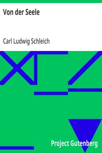 Cover of Von der Seele