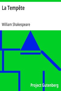 Cover of La Tempête