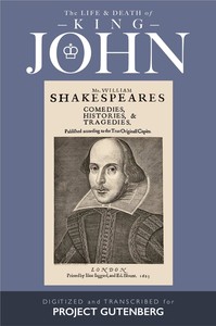 Cover of King John