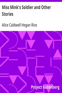 Cover of Miss Mink's Soldier and Other Stories