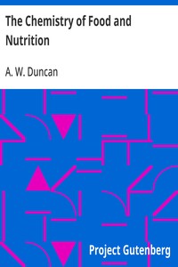 Cover of The Chemistry of Food and Nutrition