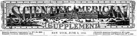 Cover of Scientific American Supplement, No. 388, June 9, 1883